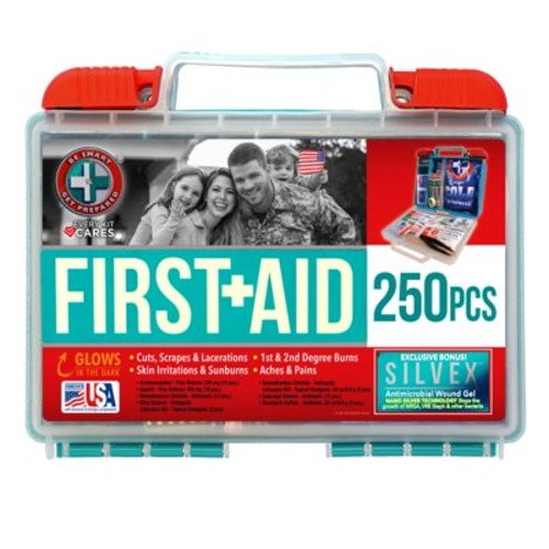 Be Smart Get Prepared First Aid Kit, 250 pc