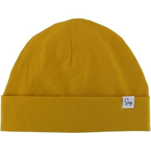 Jersey Beanie Hat for Newborn Baby Boys Girls Silky Satin Lined Hats Bonnet Toddler Infant Little Kids Beanies Caps