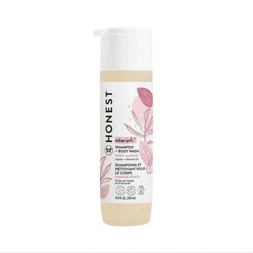 The Honest Company Nourish Shampoo + Body Wash - Sweet Almond - 10 Fl Oz