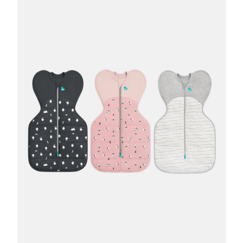 Swaddle Up Starter Bundle 2.5 TOG | Rose Lamb | Charcoal Lamb | White Dreamer