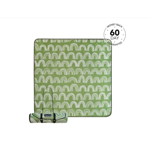 Happy Days - Recycled Picnic Blanket | Made From 100% Recycled Material | NAKIE — Nakie - Australia