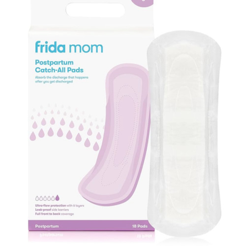 Frida Mom Postpartum Pads, Leak Proof Feminine Care Maxi Pads, 6 Layers of Protection for Maximum Absorbency (18ct)