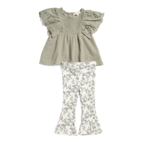 Infant Girls 2pc Knit Top And Pants Set | Kids & Baby | T.J.Maxx