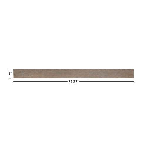Leland 75" Wide Bed Rails, Sandwash Gray