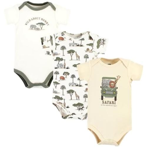 Hudson Baby Unisex Baby Cotton Bodysuits