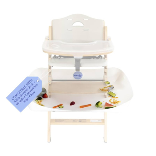 CATCHY - Food Catcher - Compatible with Abiie Beyond Junior High Chair + 11 Other High Chairs - Highchair Sold Separately - Baby & Toddler Food & Mess Catcher - Under High Chair Accessory