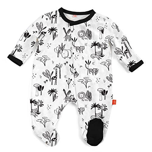 Magnetic Me Footie Pajamas Soft Modal Baby Sleepwear with Quick Magnetic Fastener | Boys and Girls Sleeper Preemie-24 Months