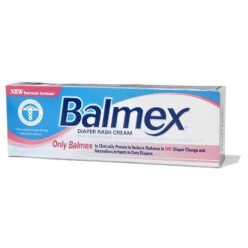 3 Pack - Balmex Zinc Oxide Diaper Rash Cream 4oz Each