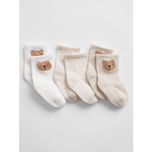 Baby Brannan Crew Socks (3-Pack)