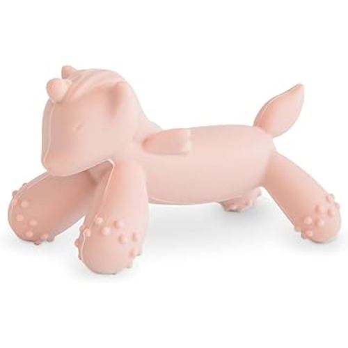 mushie Silicone Baby Teether Toy | Unicorn Figurine Teether