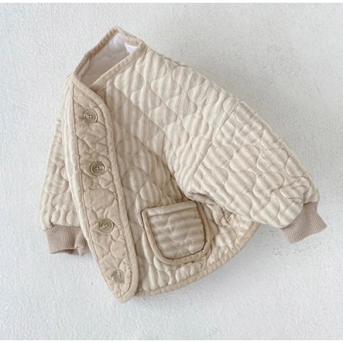 Retro Rhombus Wave Quilted Jacket – Teeny Mini Me
