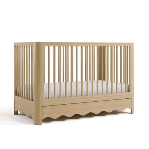 Storkcraft Casablanca Deluxe 5-in-1 Convertible Crib with Drawer Driftwood