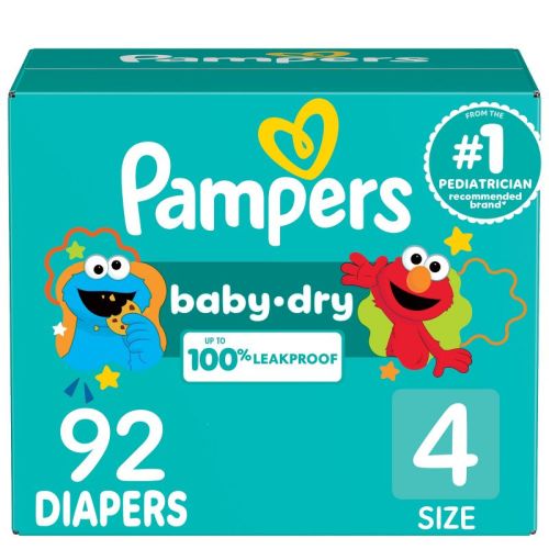 Pampers Baby Dry Diapers Super Pack - Size 3 - 104ct