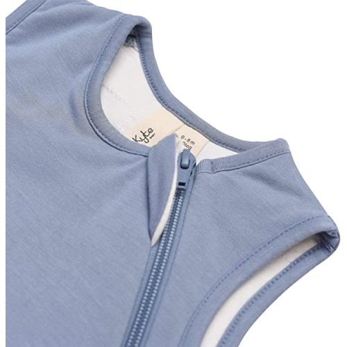 KYTE BABY Unisex Rayon Sleeping Bag for Babies and Toddlers, 1.0 Tog - Slate - Medium