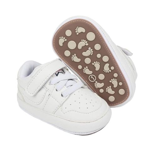 Clowora Unsex Baby Shoes Boys Girls Infant Sneakers Non-Slip Soft Rubber Sole Toddler Crib First Walker Lightweight Shoes