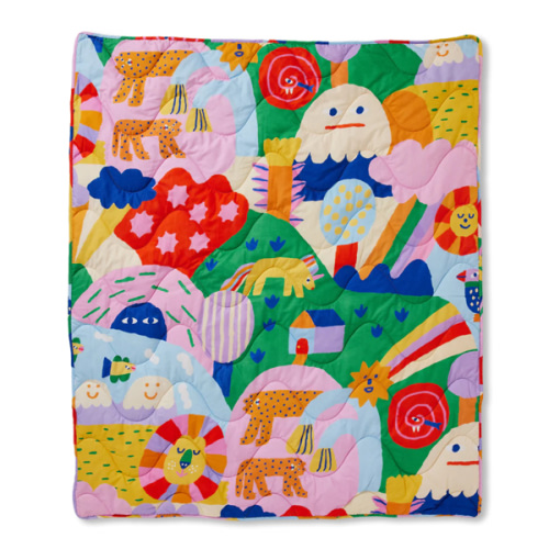 Rainbow Valley Cot Quilt – Halcyon Nights