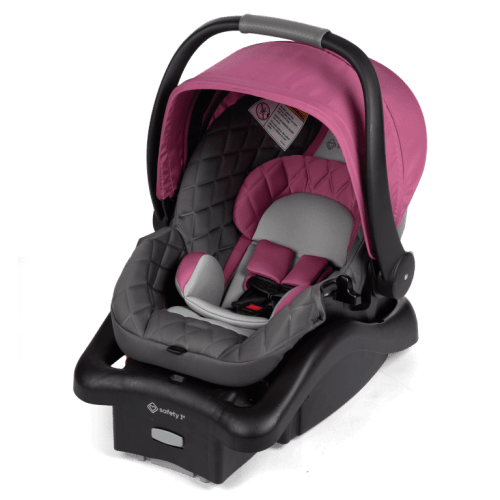 Safety 1st Newborn Baby Side Car Seat, onBoard Insta-Latch DLX, Beach Rose