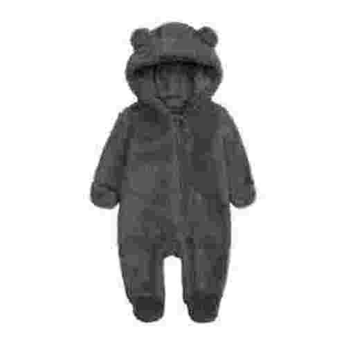 Elainilye Fashion Unisex Baby Clothes Newborn Boys Girls Plush Cute Bear Ears Winter Thick Warm Jumpsuit Romper, Sizes 6-9 Months