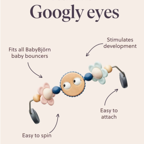 BabyBjörn Toy for Bouncer – Googly eyes