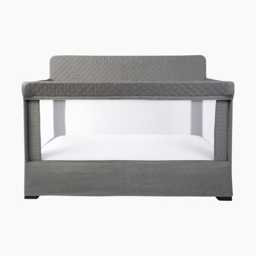 Baby Delight Lunaire Full-Size Mesh Crib & Playard - Charcoal Grey