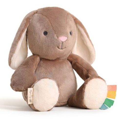 Itzy Ritzy Sweetie Snuggles Plush Stuffed Animal - Taupe Bunny