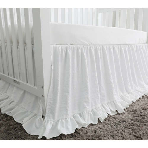 Crib Bed Skirt for Baby Crib – Cozy Nursery