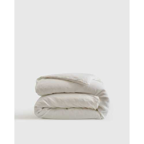 Linen Duvet Cover | Quince in White