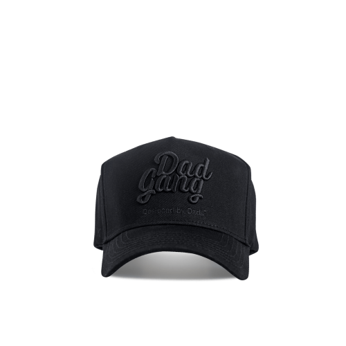 Dad Gang Logo - Black on Black – dadgang.co