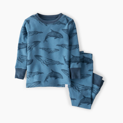 Carter's Little Planet Organic Cotton 2-Piece PJs - Whales, 6 M