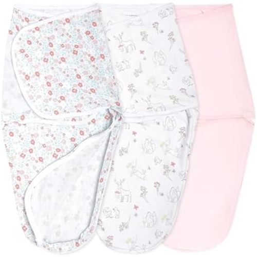 aden + anais Essentials Easy Wrap Swaddle - Easy Swaddle Newborn Swaddle Sack, Baby Swaddles, Sleep Sack Wearable Blanket