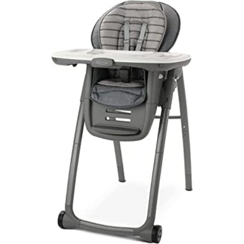 Graco Table2Table Premier Fold 7 in 1 Convertible High Chair | Converts to Dining Booster Seat, Kids Table, and More, Maison