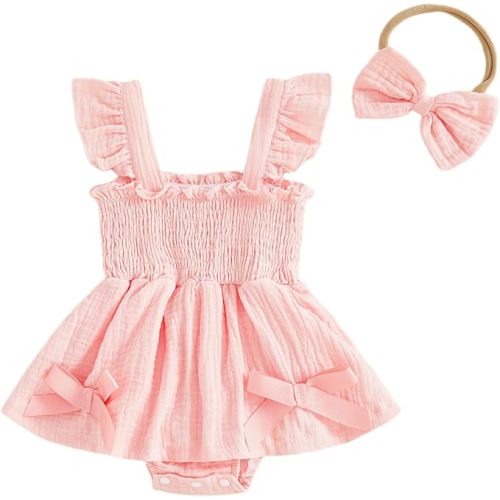 Thorn Tree Baby Girl Dress - Size 6-9M