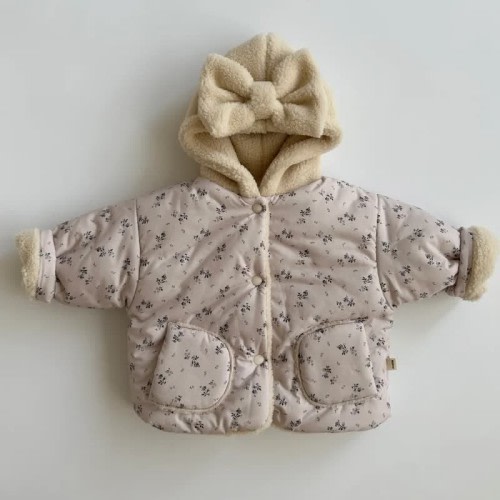 Baby Thickened Hooded Cotton Jacket