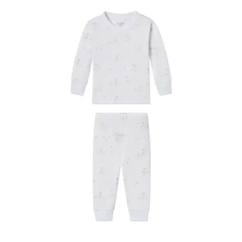 LAKE | Baby | Pima Cotton Pajamas | Sleepy Sheep Baby Long-Long Set 9-12M