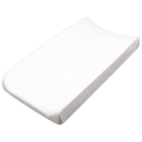 Honest Baby Organic Cotton Baby Terry Changing Pad Cover, Color: Bright White
