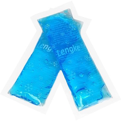 YOUSHARES Ice Packs - Reusable Freezer Packs Instant Hot Or Cold Gel Pack Suitable for Insulin Cool Storage Bag (2 TSA Approved Ice Packs)