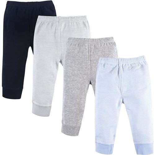 Luvable Friends Baby Boys' Cotton Pants