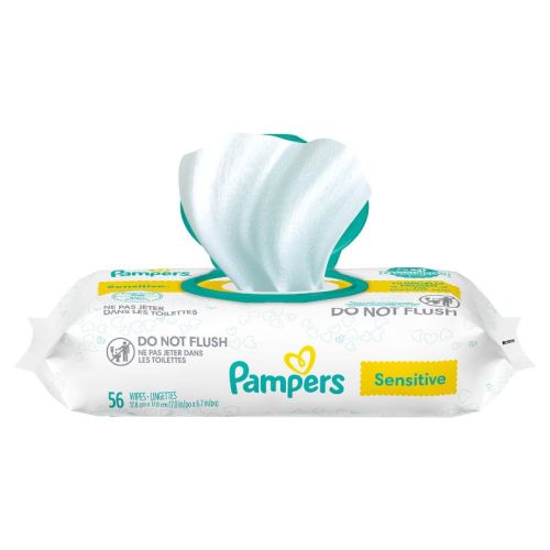 Pampers Sensitive Baby Wipes (Select Count)