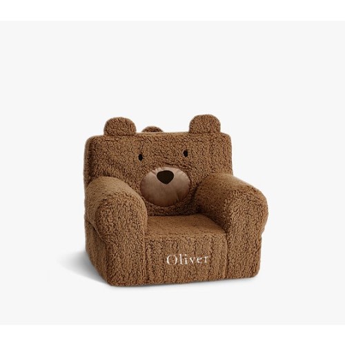 Anywhere Chair®, Caramel Sherpa Bear | Pottery Barn Kids