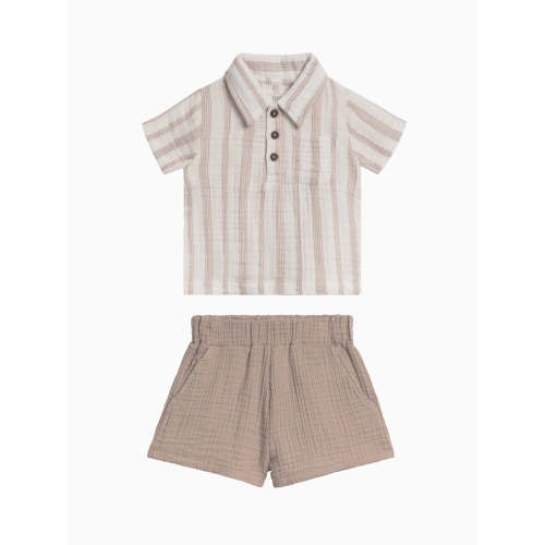 Enzo Stripe / Beige / 6-12M