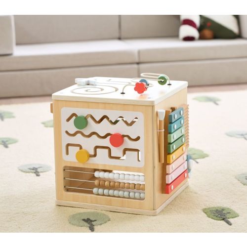 Wooden Busy Cube