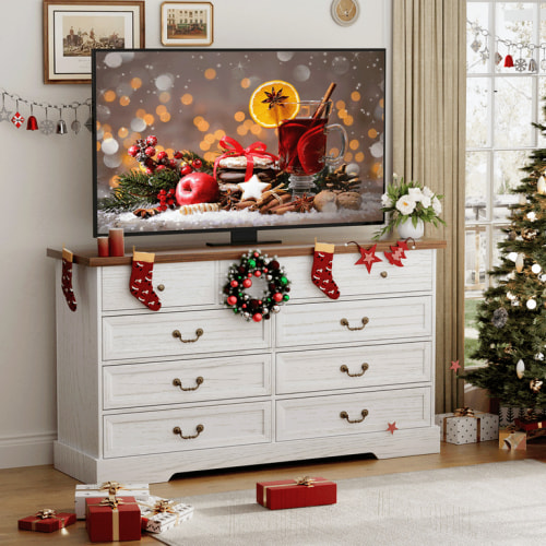 SNYNUXX 9-Drawer Dresser for Bedroom, Modern Wood Chests of Drawers with Metal Handles for Living Room, Entryway, Hallway, Grey
