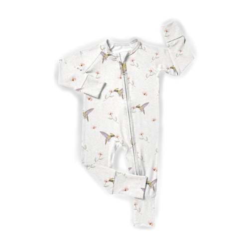 Hummingbird Kisses Zipper Romper – Laney Baby