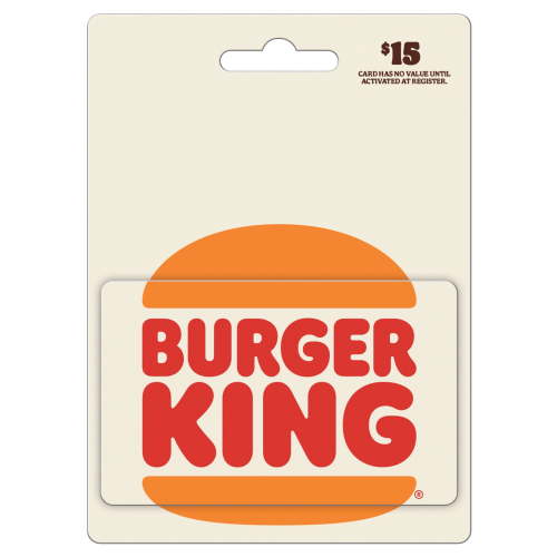 Burger King $15 Gift Card