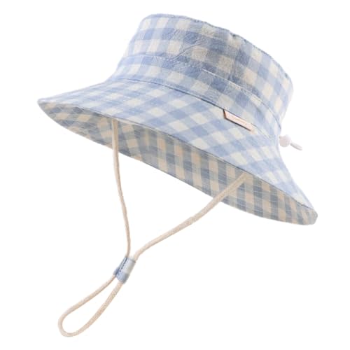 Bamery Baby Toddler Girls Bucket Hat Newborn Sun Hats for Boys Classic Infant Summer UV Protection Hats Kids Beach Cap