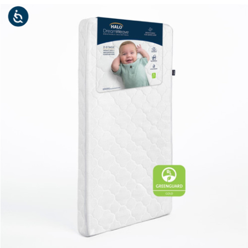 HALO DreamWeave Breathable Crib Mattress
