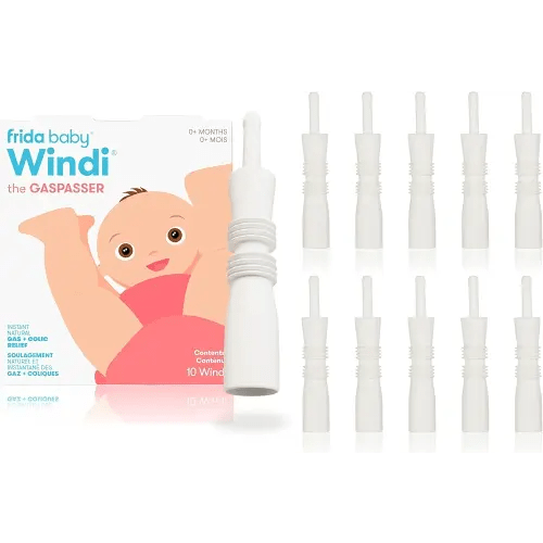 Frida Baby Windi Gas Passer, Baby Gas Relief and Colic Baby Relief, Naturally Realease Constipation, 10 Count (Pack of 2)