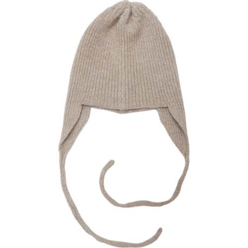 Babys Piura Merino Wool Cashmere Bonnet, Camel - HutteliHut | Maisonette