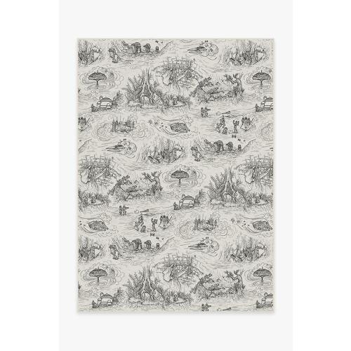 Star Wars Toile White Rug