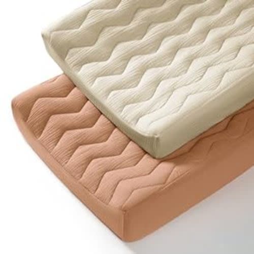 Amazon.com: lulumoon Muslin Changing Pad Cover